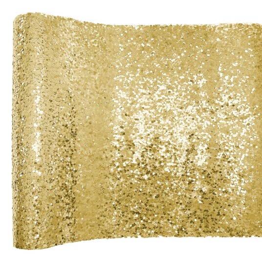 Scanseason Bordløper Gull Glitter
