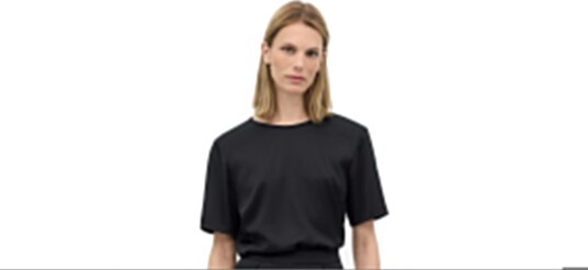 Cora High Waisted Wide Trousers   Black   32