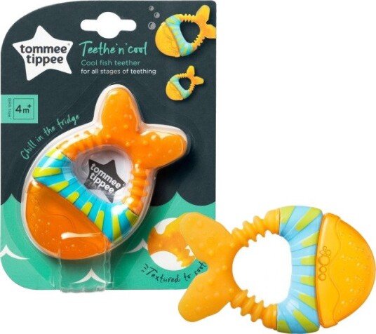 Tommee Tippee Vannfylt Bitering 4+ Mnd Gul/Blå