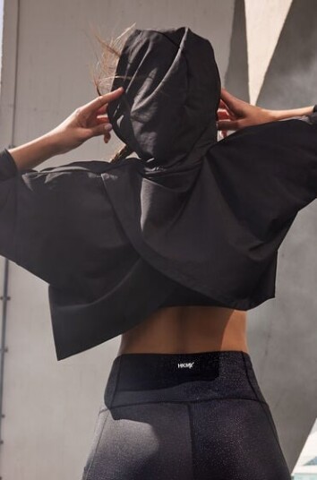 Hunkemöller HKMX Flow hettegenser Svart