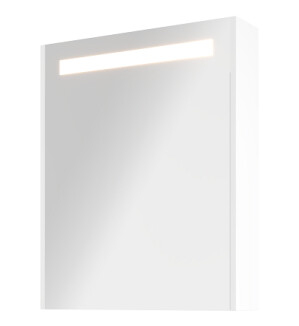 Sanibell Proline speilskab m/LED-belysning, 60x74cm, hvit høyglans paneler Sanibell Proline speilskab m/LED-belysning, 60x74cm, hvit høyglans paneler