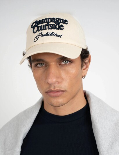 Prohibited Sporting Goods Cap Cream ONE SIZE Prohibited Sporting Goods Cap Cream ONE SIZE