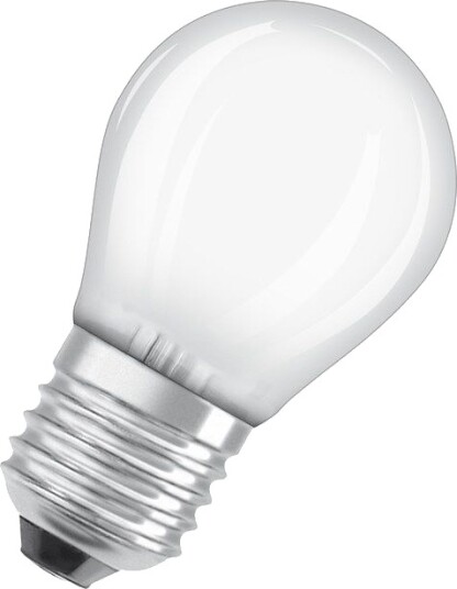 Osram LED-lyspære Mini-ball 2,8W/827 (28W) frosted dimmable E27 Osram LED-lyspære Mini-ball 2,8W/827 (28W) frosted dimmable E27