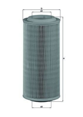 Luftfilter MAHLE ORIGINAL LX 685