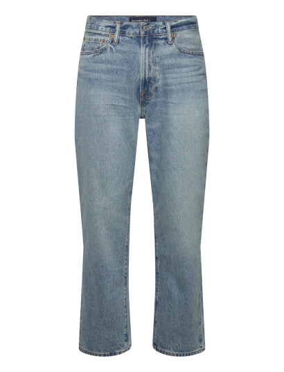 Abercrombie & Fitch Loose Medium Dry Process 5 Pocket - Blue - 30 x 32 Abercrombie & Fitch Loose Medium Dry Process 5 Pocket - Blue - 30 x 32