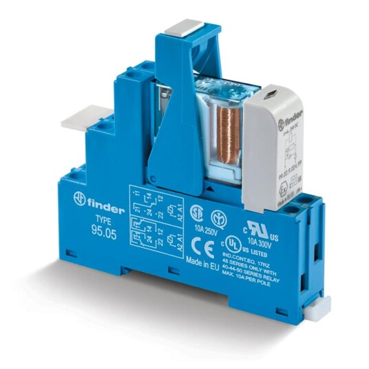 Supermagneter Relay 230v   Universal Spdt Relé til Styring av Aktuator