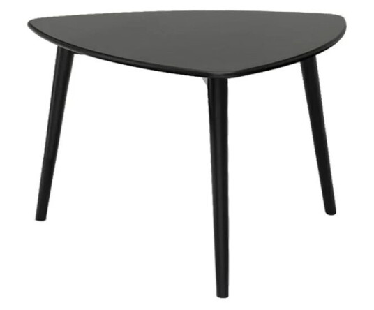 Stolab Yngve salongbord Sort 52, h 50 cm
