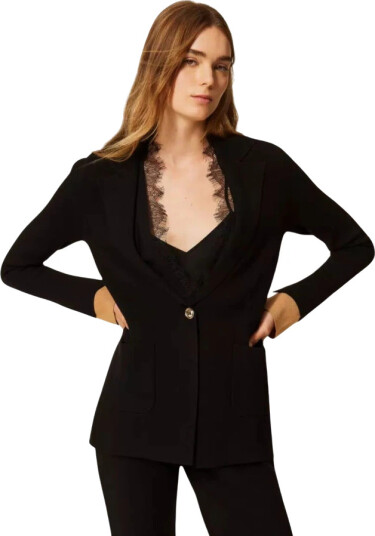 Twinset Dame Jakker Svart XS,