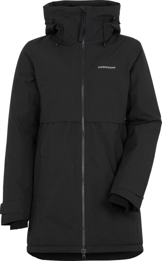 Didriksons Women's Helle Parka 6 Black 34 Didriksons Women's Helle Parka 6 Black 34