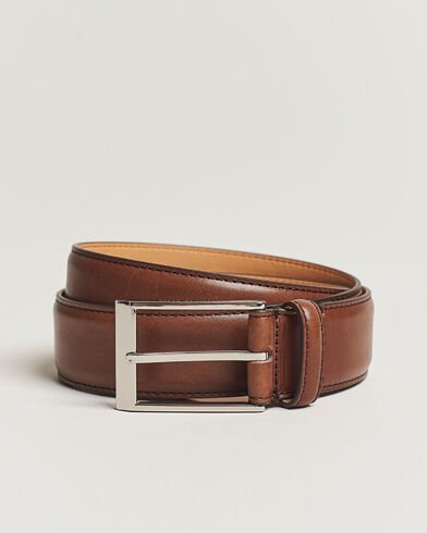 Tiger of Sweden Helmi Leather 3,5 cm Belt Brown Tiger of Sweden Helmi Leather 3,5 cm Belt Brown