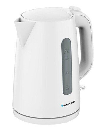 Blaupunkt EKP502 Vannkoker 2200W 1,7L Hvit med Automatisk Avstenging