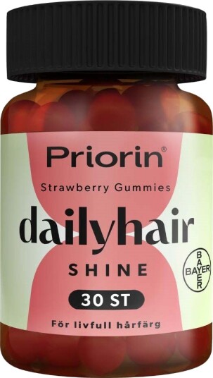 Priorin DailyHair Shine Gummies Jordbær 30 stk. Priorin DailyHair Shine Gummies Jordbær 30 stk.