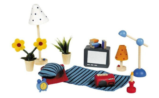 Goki Accessories Living room 17 pcs. Goki Accessories Living room 17 pcs.