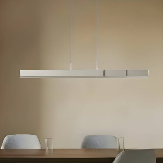 Pendellampe Torven Lucande dimbar Aluminium / grå / sink Stue / spisestue Metall Moderne
