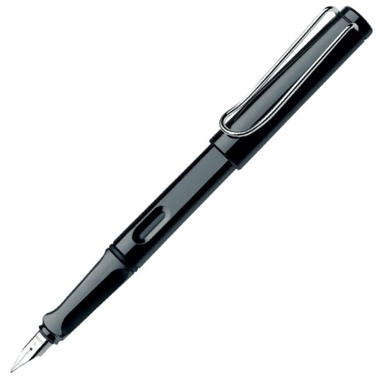 Lamy Safari Fyllepenn Shiny black Broad