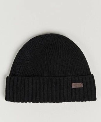 Barbour Lifestyle Carlton Wool Beanie Black