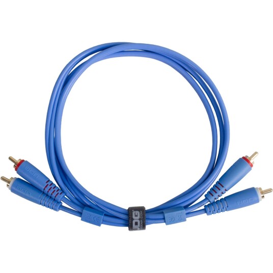 UDG Gear Lydkabel 2x Rca - 2x Rca Blue 3m