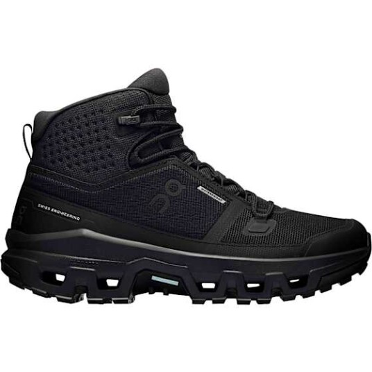 On Women"s Cloudrock Mid Waterproof Black/Black 38.5 On Women"s Cloudrock Mid Waterproof Black/Black 38.5