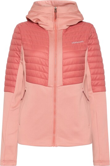 Didriksons Women"s Annema Full Zip 6 Powder Pink 42