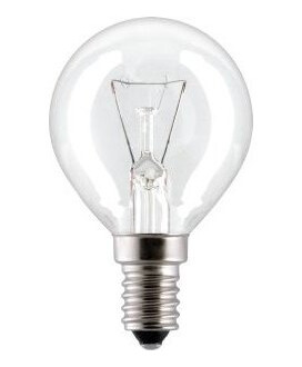 Helios Støtsikker Pære 230V 60W E14al P45cl 1Ct/10X10f 1500H Soleo Wst-0041