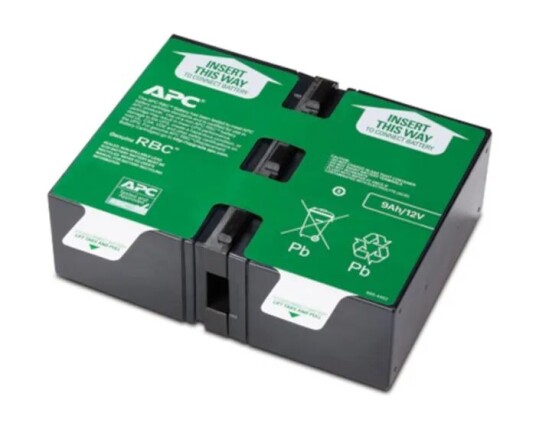 APC Erstatningsbatteri #124 - 2x12 V 9 Ah APC Erstatningsbatteri #124 - 2x12 V 9 Ah
