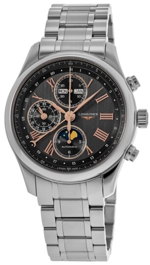 Longines Herreklokke L2.673.4.61.6 Master Collection Grå/Stål Ø40