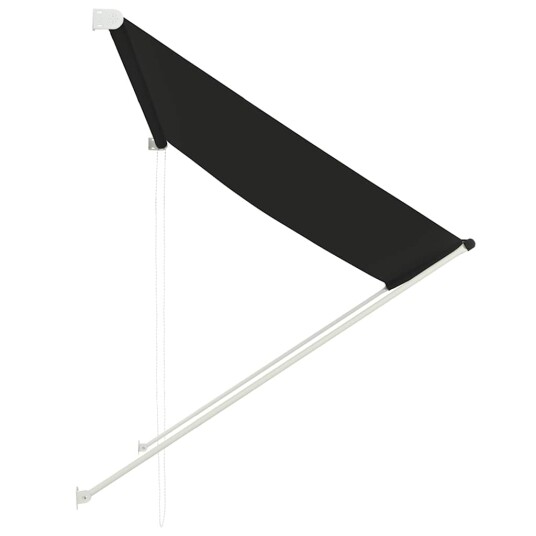 vidaXL Uttrekkbar markise 200x150 cm antrasitt
