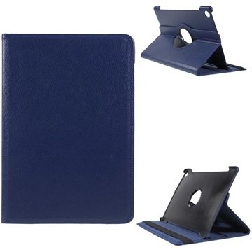 Huawei MediaPad M5 10/M5 10 (Pro) Roterende Folio-etui Mørkeblå