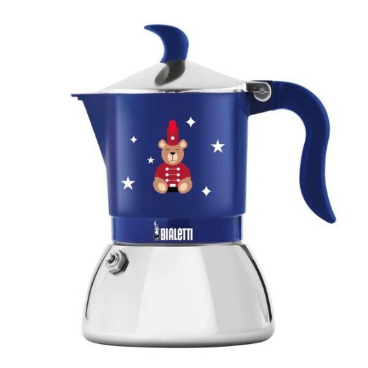 Bialetti   Fiammetta espressokoker 2 kopper 10 cl blå