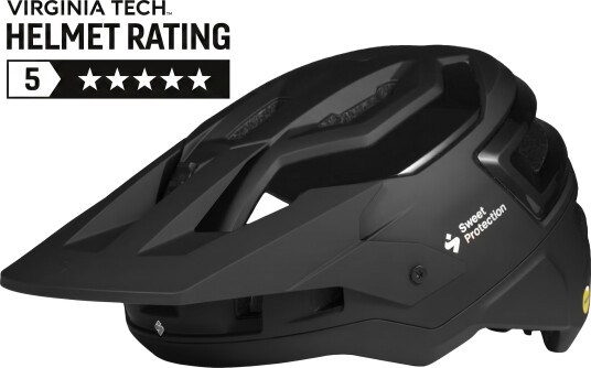 Sweet Protection Bushwhacker 2Vi® Mips stisykkelhjelm Matte Black (845144) S/M 53-56 CM 2026