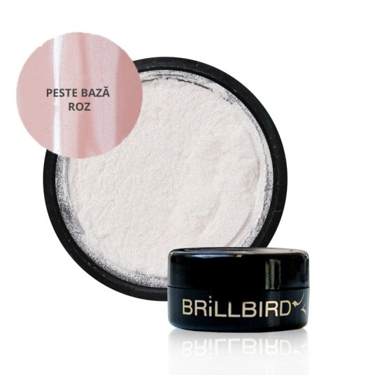 Brillbird Norge Chrome Pigment Pulver Hvit