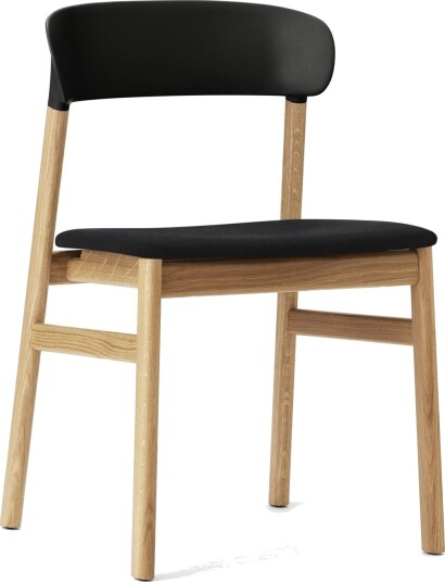Normann Copenhagen Herit Spisestol Trukket Eik/ Sort