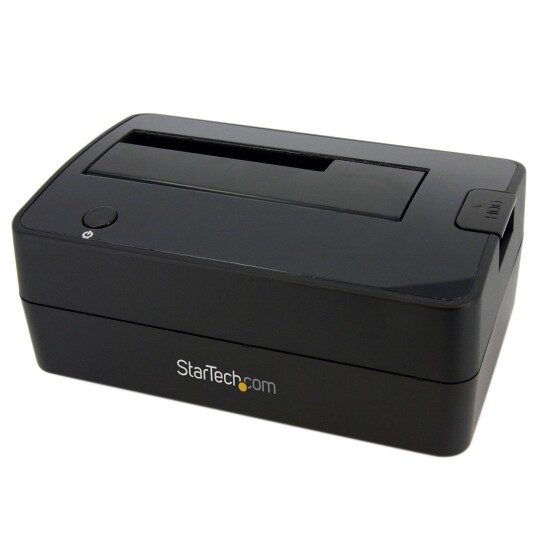 StarTech SATA Hard Drive Dockingstasjon med USB 3.0 for 2.5"/3.5" HDD - Svart