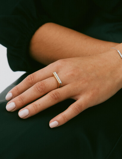 Edblad Twiggy Ring - Gold - XS/16MM