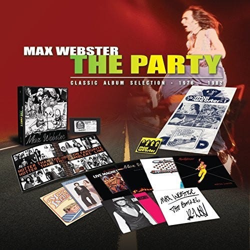 Max Webster Party LP/Vinyl