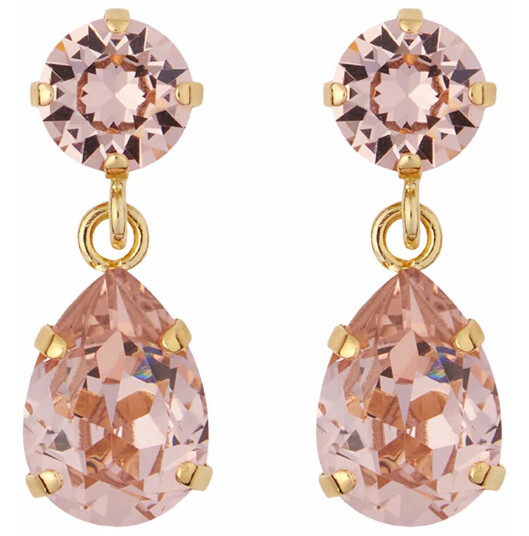 Mini Drop øredobber vintage rose