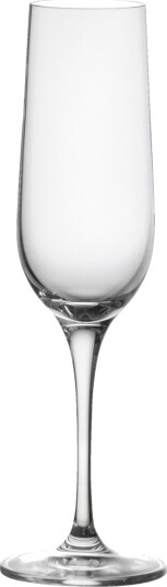 VEGA Champagneglass Chateau med målestrek ; 18 cl 4.3x21.9 cm ØxH; Transparent; 0.1 l målestrek 6 Stykk / Forpakning
