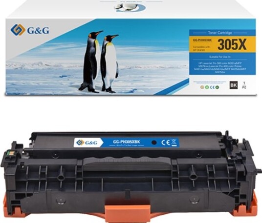 G&G Black Toner Kompatibel 305X Nt-Ph305xbkCe410x