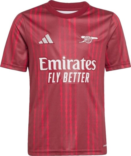 Arsenal Trenings T skjorte Pre Match   Burgund/rubin Barn   adidas størrelse 140 cm
