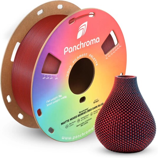 Polymaker Panchroma Dual Matte Pla Mixed Berries Polymaker Panchroma Dual Matte Pla Mixed Berries
