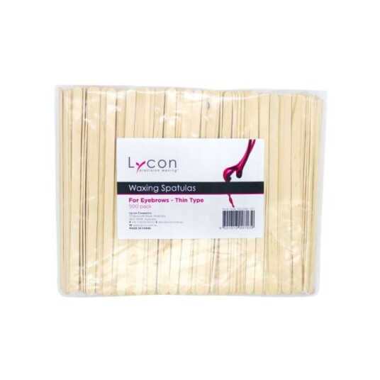 Spatula Thin Type For Eyebrows 500pk
