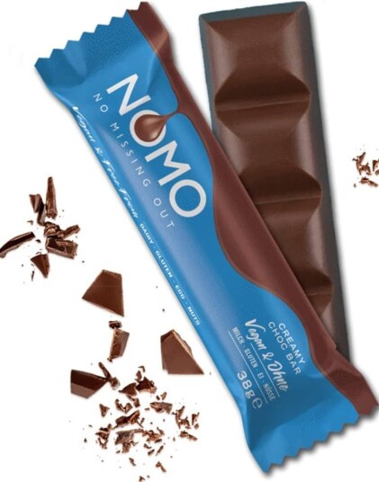 Nomo Creamy Choc Vegansk Sjokoladebar 38 gram Nomo Creamy Choc Vegansk Sjokoladebar 38 gram
