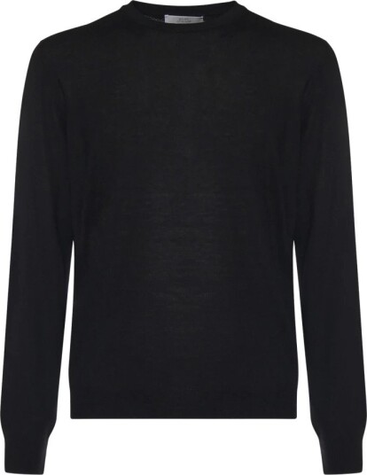 Mauro Ottaviani, Herre, Strikkevarer, Svart, 2XL,