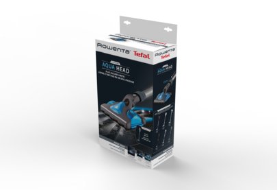 Tefal Zr009501 Trommelvakuum Moppepute Blå Mikrofiber