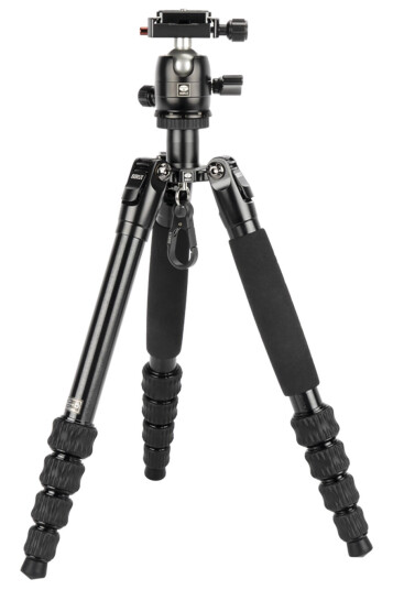 Sirui Traveler 5AX Aluminium Tripod ReiseStativ med kulehode. Arca Swiss Sirui Traveler 5AX Aluminium Tripod ReiseStativ med kulehode. Arca Swiss