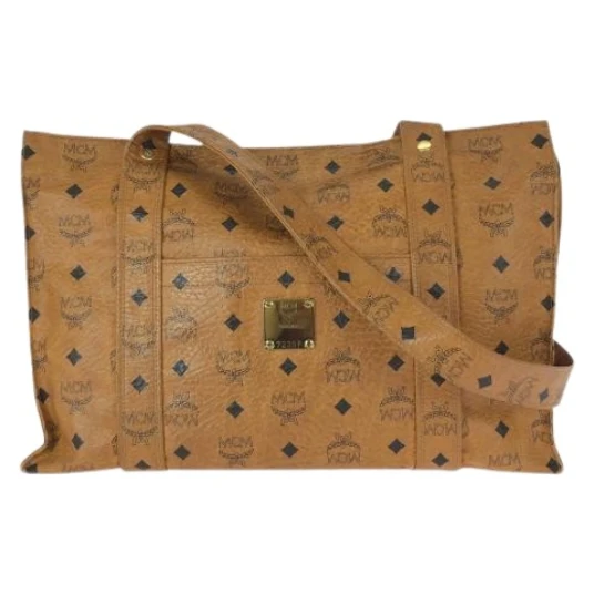 MCM Pre-owned Dame Pre-owned Brun