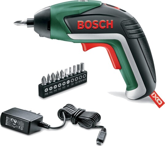 Bosch Skrumaskin IXO Med 32 Bits Trådløs, 3.6 v Li-Ion Batteri