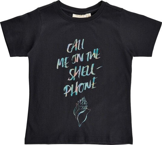 Soft T skjorte SGJi Shellphone Phantom Soft 6 år 116 T skjorte Svart