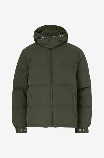 Levi's Dun jakke Rockridge Short Puffer Jet Bla Grønn Levi's Dun jakke Rockridge Short Puffer Jet Bla Grønn