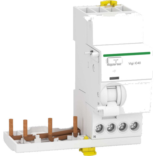 Schneider Electric Acti9 vigi ic40 add on residual current modul 3 pol + nul 40a 30ma class a (3606481328236)